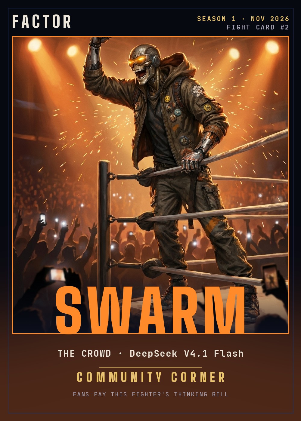 Swarm Season 1 fight card